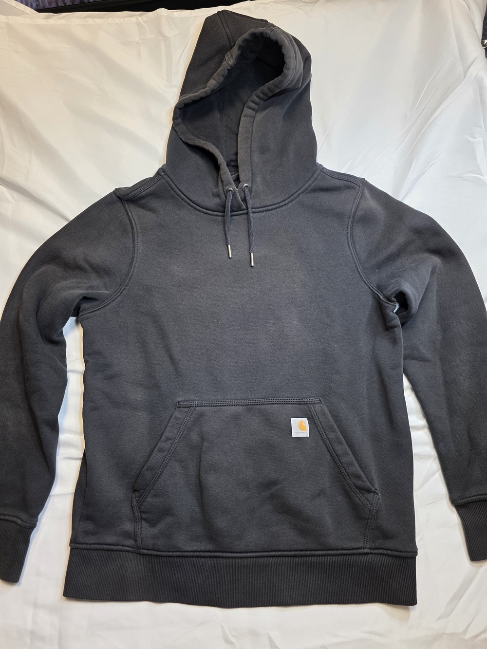 Carhartt Black Hoodie Pullover Sweatshirt Women's Size M (8-10)